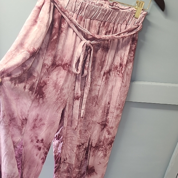 Favlux Elegant Tie-Dye Purple Skirt - Picture 3 of 8